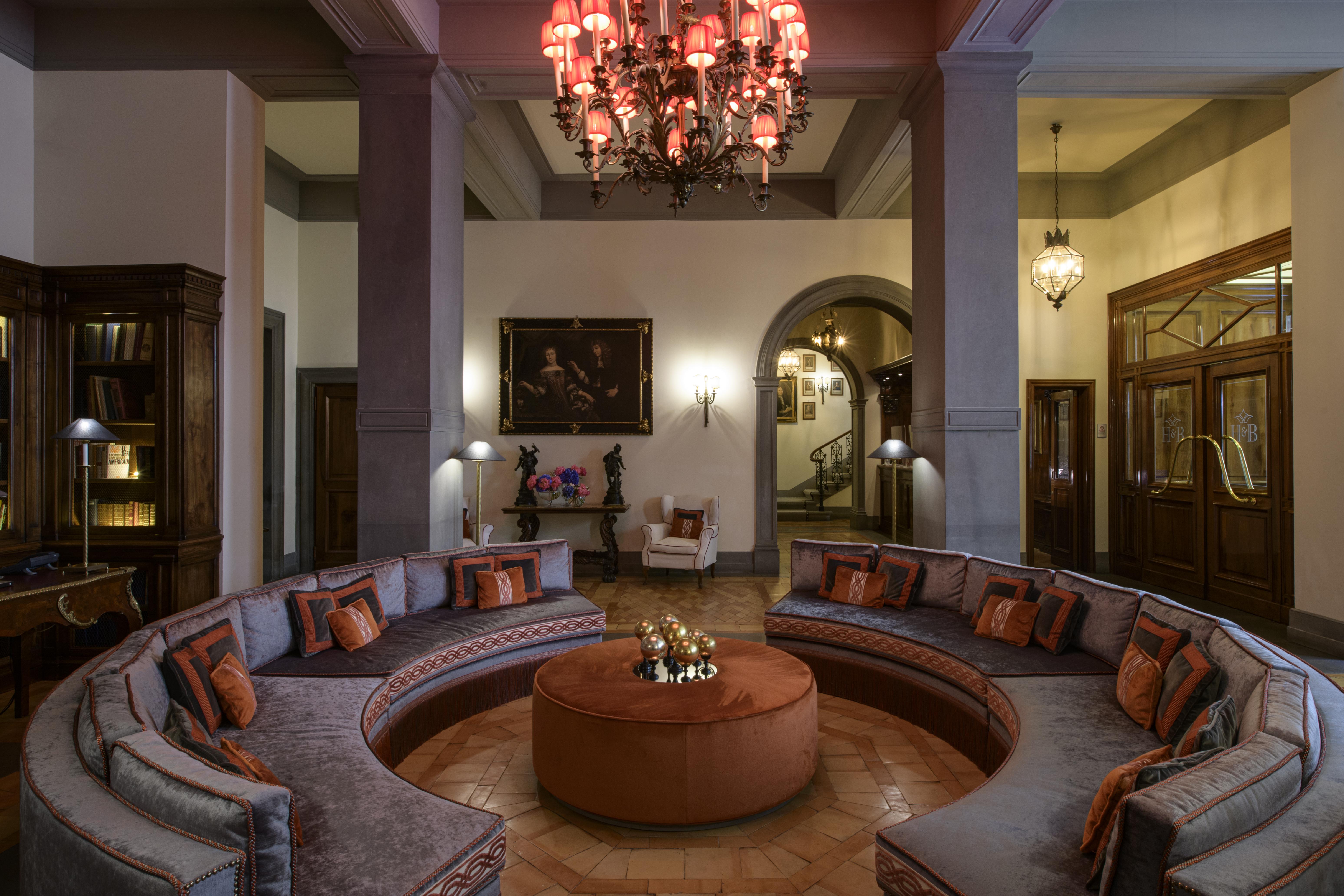 فندق هيلفيتيا آند بريستول فيرنزي - ستارهوتلز كوليزيوني فلورنس المظهر الخارجي الصورة The lobby of the hotel