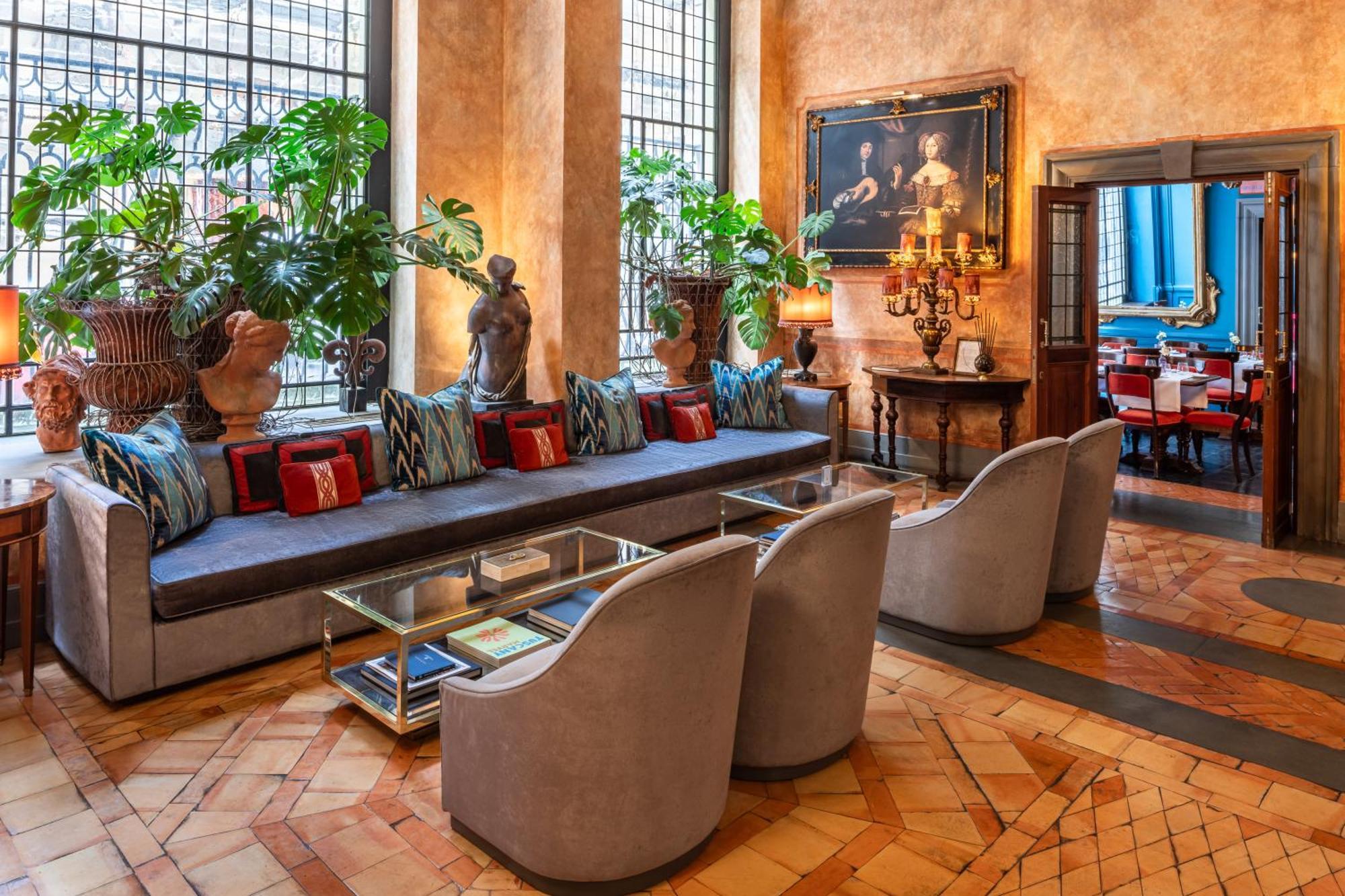 فندق هيلفيتيا آند بريستول فيرنزي - ستارهوتلز كوليزيوني فلورنس المظهر الخارجي الصورة The hotel's lobby